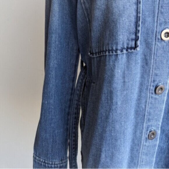 Bella Dahl denim ombre belted jacket - Picture 8 of 8